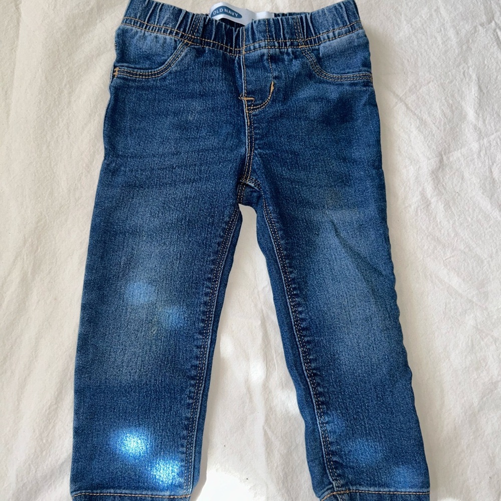 Toddler Blue Jean Jeggings size 2T Old Navy